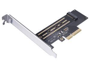 ORICO M.2 NVME to PCI-E Adapter, M2 SSD to PCI-e 3.0 x4 Host Controller Expansion Card with Low Profile Bracket, Support M Key Solid State Drive ORICO M.2 NVME to PCI-E Adapter, M2 SSD to PCI-e 3.0 x4 Host Controller Expansion Card with Low Profile Bracket, Support M Key Solid State Drive