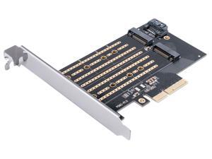 ORICO M.2 NVME to PCI-E Adapter, M2 SSD to PCI-e 3.0 x4 Host Controller Expansion Card with Low Profile Bracket, Support M Key Solid State Drive ORICO M.2 NVME to PCI-E Adapter, M2 SSD to PCI-e 3.0 x4 Host Controller Expansion Card with Low Profile Bracket, Support M Key Solid State Drive