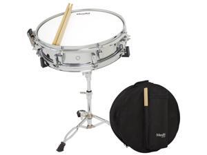 Mendini by Cecilio Student 14" Snare Drum Set with Soft Case, Drum Sticks and Stand Mendini by Cecilio Student 14" Snare Drum Set with Soft Case, Drum Sticks and Stand