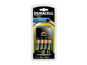 DURACELL Charger AA/AAA NIMH Includes 4 AA Batteries Ion Speed 8000 CEF15 DURACELL Charger AA/AAA NIMH Includes 4 AA Batteries Ion Speed 8000 CEF15