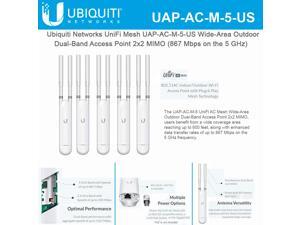 Ubiquiti UAP-AC-M-5-US Unifi AC Mesh Access Point (5-Pack) Ubiquiti UAP-AC-M-5-US Unifi AC Mesh Access Point (5-Pack)