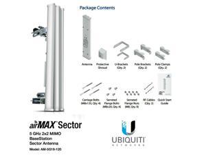 Ubiquiti AM-5G19-120 5GHz AirMax Sector Antenna 5G-19-120-US 19dBi 120deg Ubiquiti AM-5G19-120 5GHz AirMax Sector Antenna 5G-19-120-US 19dBi 120deg