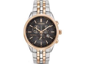 Men's Two-Tone Citizen Eco-Drive Chronograph Dress Watch AT2146-59E Men's Two-Tone Citizen Eco-Drive Chronograph Dress Watch AT2146-59E