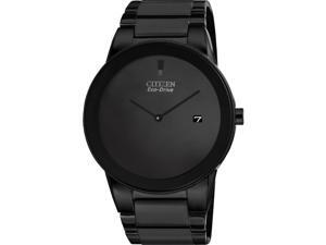 Men's Black Citizen Eco-Drive Axiom Steel Watch AU1065-58E Men's Black Citizen Eco-Drive Axiom Steel Watch AU1065-58E