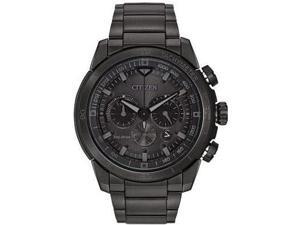 Men's Black Citizen Eco-Drive Ecosphere Chronograph Watch CA4184-81E Men's Black Citizen Eco-Drive Ecosphere Chronograph Watch CA4184-81E