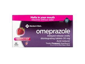 Member's Mark Omeprazole Delayed Release Disintegrating Tablets 20 mg (42 Count) Member's Mark Omeprazole Delayed Release Disintegrating Tablets 20 mg (42 Count)