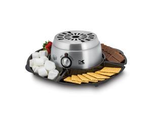 Kalorik Stainless Steel 2-in-1 S'mores Maker with Chocolate Fondue Feature Kalorik Stainless Steel 2-in-1 S'mores Maker with Chocolate Fondue Feature