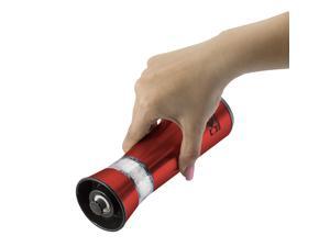 Kalorik Easygrind Electric Gravity Salt and Pepper Grinder Set Red Kalorik Easygrind Electric Gravity Salt and Pepper Grinder Set Red