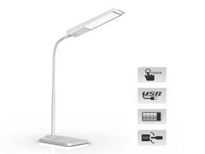 TaoTronics® Elune TT-DL04 Marble White Gooseneck 6W LED Work Desk Lamp / Detachable Emergency Outdoor Light (Cool White, 3-level Dimmable, Touch Sensitive Button, 5V/0.5A USB Port, Up to 8 hr Runtime) TaoTronics® Elune TT-DL04 Marble White Gooseneck 6W LED Work Desk Lamp / Detachable Emergency Outdoor Light (Cool White, 3-level Dimmable, Touch Sensitive Button, 5V/0.5A USB Port, Up to 8 hr Runtime)