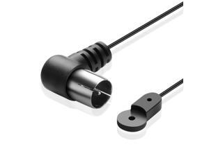 FM Indoor Antenna 75 Ohm for Radio Stereo Receiver (5 Ft) Coax Coaxial F Type Male Plug Wire Cable Cord Adapter Connector UNBAL for Yamaha JVC Sony BOSE Panasonic Home Audio Sound System FM Indoor Antenna 75 Ohm for Radio Stereo Receiver (5 Ft) Coax Coaxial F Type Male Plug Wire Cable Cord Adapter Connector UNBAL for Yamaha JVC Sony BOSE Panasonic Home Audio Sound System