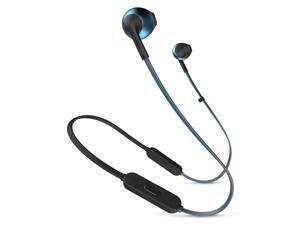 JBL T205BTBLU Tune 205BT Bluetooth Ear-Buds with Three Button Remote and Mic - Blue JBL T205BTBLU Tune 205BT Bluetooth Ear-Buds with Three Button Remote and Mic - Blue