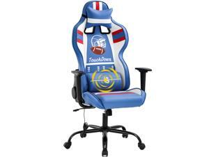 Gaming Chair Massage Office Chair Racing Computer Chair with Lumbar Support Headrest Armrest Task Rolling Swivel Ergonomic PU Leather High Back Adjustable Desk Chair for Adults Gamer(Blue) Gaming Chair Massage Office Chair Racing Computer Chair with Lumbar Support Headrest Armrest Task Rolling Swivel Ergonomic PU Leather High Back Adjustable Desk Chair for Adults Gamer(Blue)