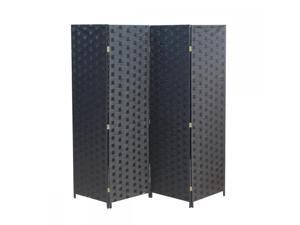 Wood Mesh Woven Design 4 Panel Floding Wooden Screen Room Divider 180 Wood Mesh Woven Design 4 Panel Floding Wooden Screen Room Divider 180