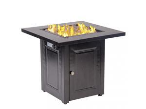 Propane Fire Pit Patio Heaters Antique Hammered Bronze Finish Outdoor Gas Table Propane Fire Pit Patio Heaters Antique Hammered Bronze Finish Outdoor Gas Table