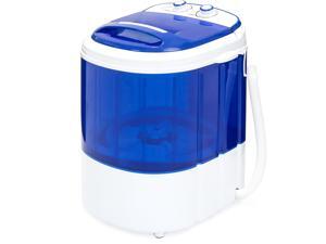 Best Choice Products Portable Compact Mini Single Tub Washing Machine w/ Hose - Blue Best Choice Products Portable Compact Mini Single Tub Washing Machine w/ Hose - Blue
