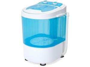 Best Choice Products Portable Mini Washing Machine w/ Drainage Tube, 6.6lb Capacity - Blue/White Best Choice Products Portable Mini Washing Machine w/ Drainage Tube, 6.6lb Capacity - Blue/White