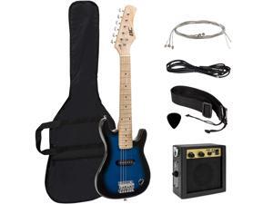 Best Choice Products 30in Kids Electric Guitar Beginner Starter Kit w/ 5W Amplifier, Strap, Case, Strings, Picks - Blue Best Choice Products 30in Kids Electric Guitar Beginner Starter Kit w/ 5W Amplifier, Strap, Case, Strings, Picks - Blue