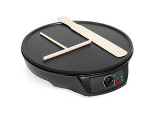 Best Choice Products 12in Non-Stick Electric Griddle Pancake Crepe Maker w/ Spatula, Spreader, Indicator Light Best Choice Products 12in Non-Stick Electric Griddle Pancake Crepe Maker w/ Spatula, Spreader, Indicator Light