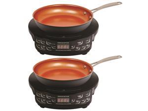 NuWave PIC Compact Precision Induction Cooktop w/ 9-inch Hard Anodized Fry Pan (2-Pack Bundle) NuWave PIC Compact Precision Induction Cooktop w/ 9-inch Hard Anodized Fry Pan (2-Pack Bundle)
