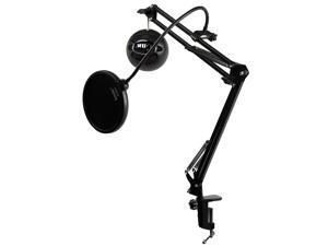 Blue Microphones Snowball iCE Microphone (Black) with Boom Arm and Pop Filter Blue Microphones Snowball iCE Microphone (Black) with Boom Arm and Pop Filter