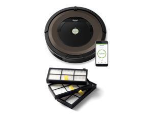 Roomba 890 w/ AeroForce High-Efficiency 800 & 900 Series Roomba Filters (3-Pack) Roomba 890 w/ AeroForce High-Efficiency 800 & 900 Series Roomba Filters (3-Pack)