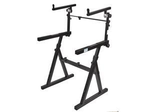 Knox Gear Z-Style Two Tier Electronic Keyboard Piano Stand (Version 2) Knox Gear Z-Style Two Tier Electronic Keyboard Piano Stand (Version 2)