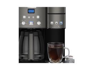 Cuisinart SS-15BKS Stainless Coffee Center 12 Cup Coffeemaker And Single-Serve Brewer, Black Cuisinart SS-15BKS Stainless Coffee Center 12 Cup Coffeemaker And Single-Serve Brewer, Black