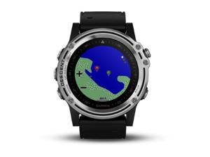 Garmin Descent Mk1 Silver with black band 010-01760-00 GPS Watch Garmin Descent Mk1 Silver with black band 010-01760-00 GPS Watch
