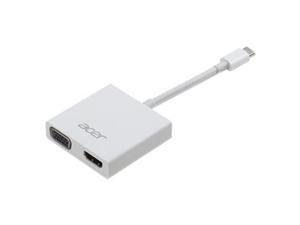 Acer USB Type-C 2-in-1 Adapter NPCAB1A021 Acer USB Type-C 2-in-1 Adapter NPCAB1A021