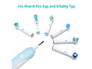 Replacement Assorted Heads Toothbrush Heads Set for Oral B Electric Toothbrushes Replacement Assorted Heads Toothbrush Heads Set for Oral B Electric Toothbrushes