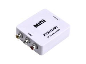 Mini Composite AV (3x RCA) to HDMI Converter, 720p, 1080p, NTSC/PAL Compatible Mini Composite AV (3x RCA) to HDMI Converter, 720p, 1080p, NTSC/PAL Compatible