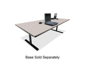 Bretford RECTP4220NB Laminate Conference Table Top Rectangle - 10 ft x 42" x 29" - Particleboard - Nebula Gray Top Bretford RECTP4220NB Laminate Conference Table Top Rectangle - 10 ft x 42" x 29" - Particleboard - Nebula Gray Top