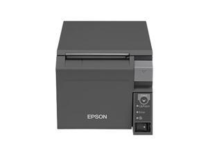 Epson TM-T70II Front-loading Single-station Thermal Printer, USB, Ethernet, Dark Gray - C31CD38A9801 Epson TM-T70II Front-loading Single-station Thermal Printer, USB, Ethernet, Dark Gray - C31CD38A9801