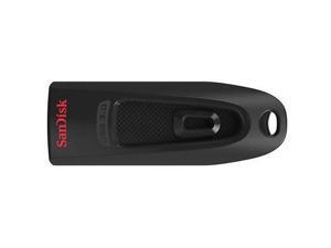 SanDisk SDCZ48-128G-A46 Ultra USB 3.0 Flash Drive - 128 GB - Black - 128-bit SanDisk SDCZ48-128G-A46 Ultra USB 3.0 Flash Drive - 128 GB - Black - 128-bit