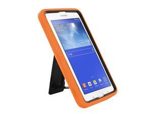 KIQ Heavy Duty Hybrid Case, Dual layer Protection Tablet Cover Kickstand Built-in cut-outs for camera and charging ports For Samsung Galaxy Tab E 7.0 Lite, Galaxy Tab 3 7.0 Lite (Orange) KIQ Heavy Duty Hybrid Case, Dual layer Protection Tablet Cover Kickstand Built-in cut-outs for camera and charging ports For Samsung Galaxy Tab E 7.0 Lite, Galaxy Tab 3 7.0 Lite (Orange)