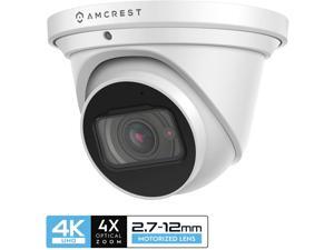 Amcrest 4K Optical Zoom IP Camera, Motorized Lens, 8MP Outdoor POE Camera Dome, 4X Optical Zoom Security Camera Turret, 2.7mm~12mm Lens, IP67 IK10 Vandal Resistant, MicroSD Recording, (IP8M-MT2544EW) Amcrest 4K Optical Zoom IP Camera, Motorized Lens, 8MP Outdoor POE Camera Dome, 4X Optical Zoom Security Camera Turret, 2.7mm~12mm Lens, IP67 IK10 Vandal Resistant, MicroSD Recording, (IP8M-MT2544EW)