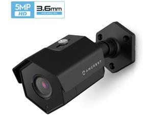 Amcrest UltraHD 5MP Outdoor POE Camera 2592 x 1944p Bullet IP Security Camera, Outdoor IP67 Waterproof, 78° Viewing Angle, 3.6mm Lens, 98ft Night Vision, 5-Megapixel, IP5M-1173EB-36MM (Black) Amcrest UltraHD 5MP Outdoor POE Camera 2592 x 1944p Bullet IP Security Camera, Outdoor IP67 Waterproof, 78° Viewing Angle, 3.6mm Lens, 98ft Night Vision, 5-Megapixel, IP5M-1173EB-36MM (Black)