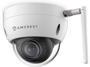 Amcrest ProHD Fixed Outdoor 3-Megapixel (2304 x 1296P) Wi-Fi Vandal Dome IP Security Camera - IP67 Weatherproof, IK10 Vandal-Proof, 3MP (1080P/1296P), IP3M-956W (White) Amcrest ProHD Fixed Outdoor 3-Megapixel (2304 x 1296P) Wi-Fi Vandal Dome IP Security Camera - IP67 Weatherproof, IK10 Vandal-Proof, 3MP (1080P/1296P), IP3M-956W (White)