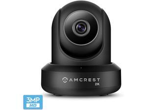 Amcrest UltraHD 2K (3MP/2304TVL) WiFi Video Security IP Camera with Pan/Tilt, Dual Band 5ghz/2.4ghz, Two-Way Audio, 3-Megapixel @ 20FPS, Wide 90° Viewing Angle and Night Vision IP3M-941B (Black) Amcrest UltraHD 2K (3MP/2304TVL) WiFi Video Security IP Camera with Pan/Tilt, Dual Band 5ghz/2.4ghz, Two-Way Audio, 3-Megapixel @ 20FPS, Wide 90° Viewing Angle and Night Vision IP3M-941B (Black)