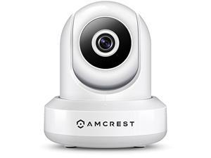 Amcrest ProHD 1080P POE (Power Over Ethernet) IP Camera with Pan/Tilt, Two-Way Audio, Optional Cloud Recording, Full HD (1920TVL) @ 30FPS, Wide 90° Viewing Angle and Night Vision IP2M-841EW (White) Amcrest ProHD 1080P POE (Power Over Ethernet) IP Camera with Pan/Tilt, Two-Way Audio, Optional Cloud Recording, Full HD (1920TVL) @ 30FPS, Wide 90° Viewing Angle and Night Vision IP2M-841EW (White)