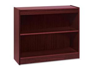 2 Shelf Panel Bookcase 36"Wx12"Dx30"H Mahogany 2 Shelf Panel Bookcase 36"Wx12"Dx30"H Mahogany