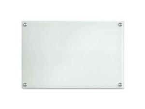 Glass Dry-Erase Board, 24"x14", Frost Glass Dry-Erase Board, 24"x14", Frost