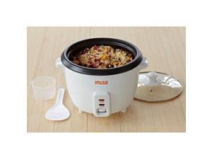 IMUSA GAU-00011 White 3-Cup Rice Cooker IMUSA GAU-00011 White 3-Cup Rice Cooker