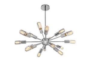 Access Lighting Flux Vintage Lamped Pendant in Chrome - 55543-CH Access Lighting Flux Vintage Lamped Pendant in Chrome - 55543-CH