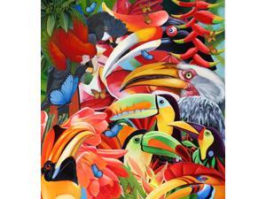 Jungle colours Poster Print by Graeme Stevenson (12 x 12) Jungle colours Poster Print by Graeme Stevenson (12 x 12)