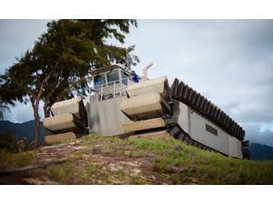 The ultra heavy-lift amphibious connector vehicle on uneven terrain Poster Print by Stocktrek Images (17 x 11) The ultra heavy-lift amphibious connector vehicle on uneven terrain Poster Print by Stocktrek Images (17 x 11)