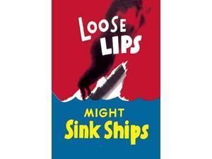 Loose lips sink ships is an American English idiom meaning beware of unguarded talk The phrase originated on propaganda posters during World War II The phrase was created by the War Advertising Counc Loose lips sink ships is an American English idiom meaning beware of unguarded talk The phrase originated on propaganda posters during World War II The phrase was created by the War Advertising Counc