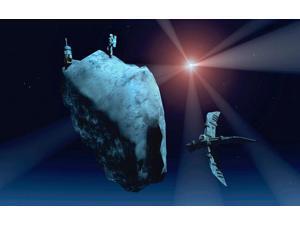 Futuristic concept of mankind mining for minerals on comets Poster Print by Mark StevensonStocktrek Images (17 x 11) Futuristic concept of mankind mining for minerals on comets Poster Print by Mark StevensonStocktrek Images (17 x 11)
