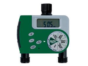 Orbit Digital Two Automatic Outlet Hose Faucet Lawn Watering Timer - 58910 Orbit Digital Two Automatic Outlet Hose Faucet Lawn Watering Timer - 58910