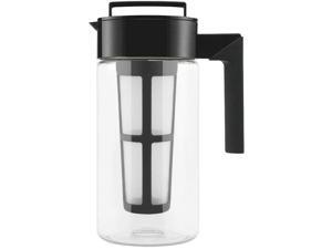 Takeya Deluxe Tritan Cold Brew Coffee Maker with Coffee Filter - 1 Qt - Black Takeya Deluxe Tritan Cold Brew Coffee Maker with Coffee Filter - 1 Qt - Black